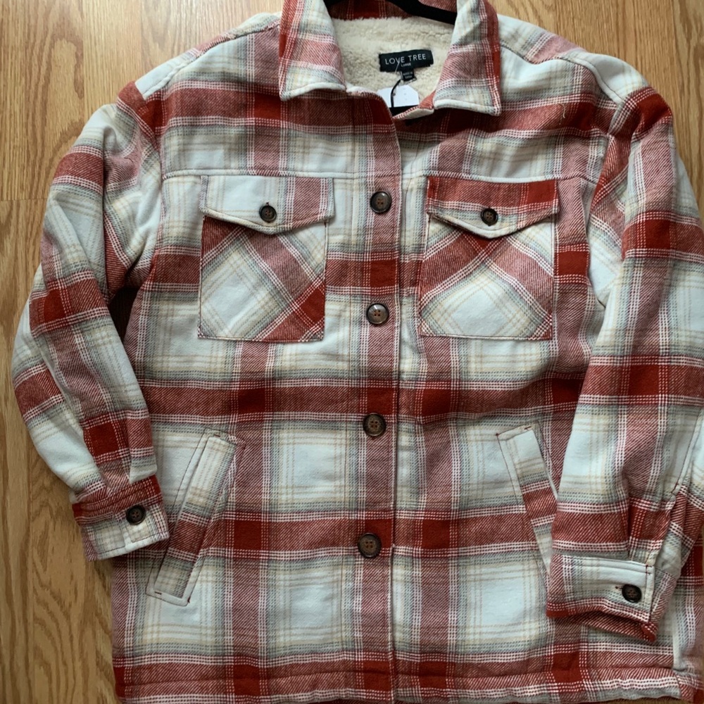 LOVE TREE Shacket - Women’s Large